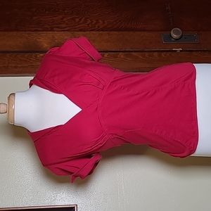 Red Pinup Couture top size L
